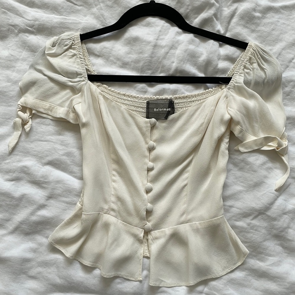 Reformation Blouse